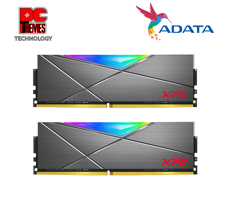 ADATA XPG Spectrix D50 RGB 3600MHz 16GB Kit CL18 Desktop Memory -[Black]