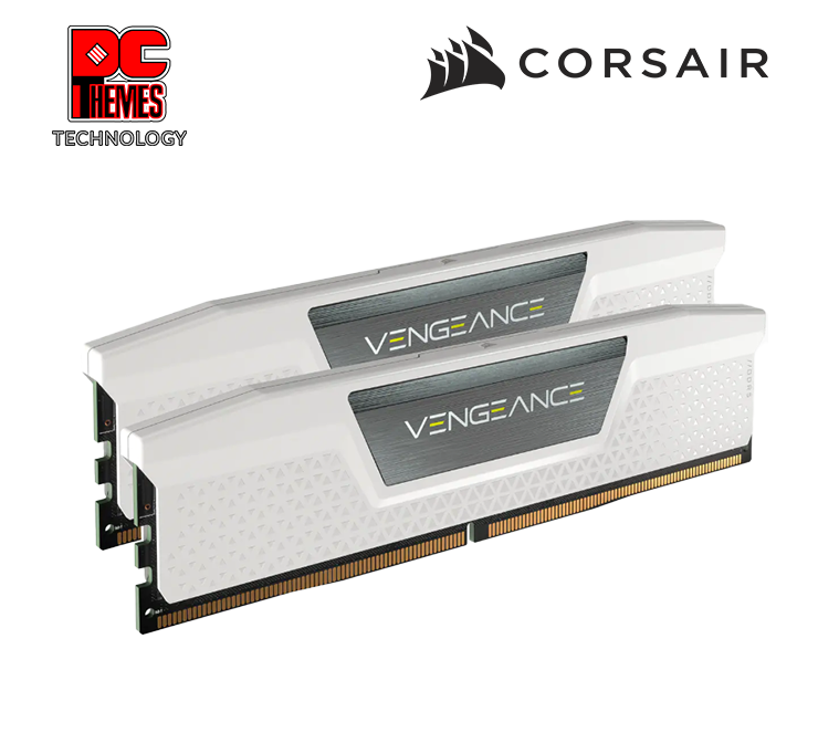 CORSAIR Vengeance 5200MHz 64GB C40 DDR5 XMP Desktop Memory - [White]