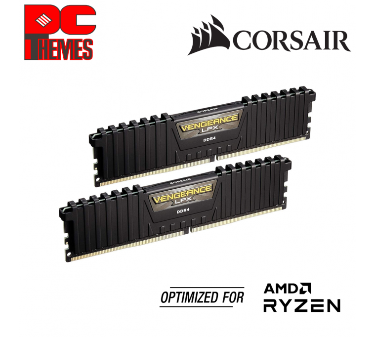 CORSAIR Vengeance LPX 3200MHz 32GB CL16 Kit Desktop Memory [Intel & Ryzen]