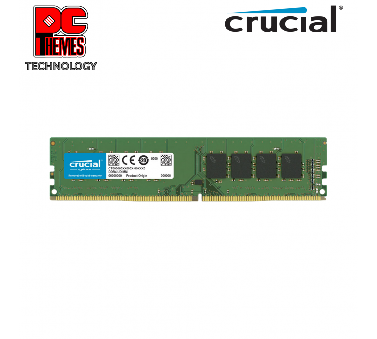 CRUCIAL 3200MHz 8GB Desktop Memory