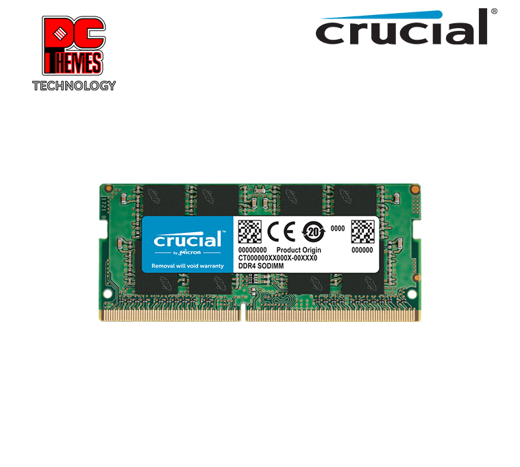 CRUCIAL 3200MHZ 32GB DRR4 Notebook Memory