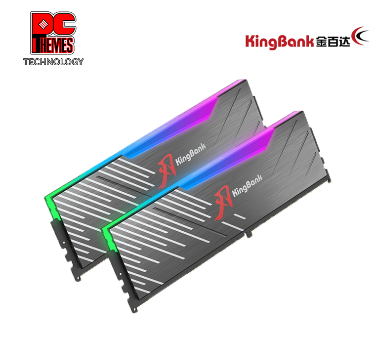 KINGBANK Dark Soarblade RGB UDIMM 6400MHz - 64GB kIT 32G*2 [XMP/EXPO] DDR5 Desktop Memory - [Black]
