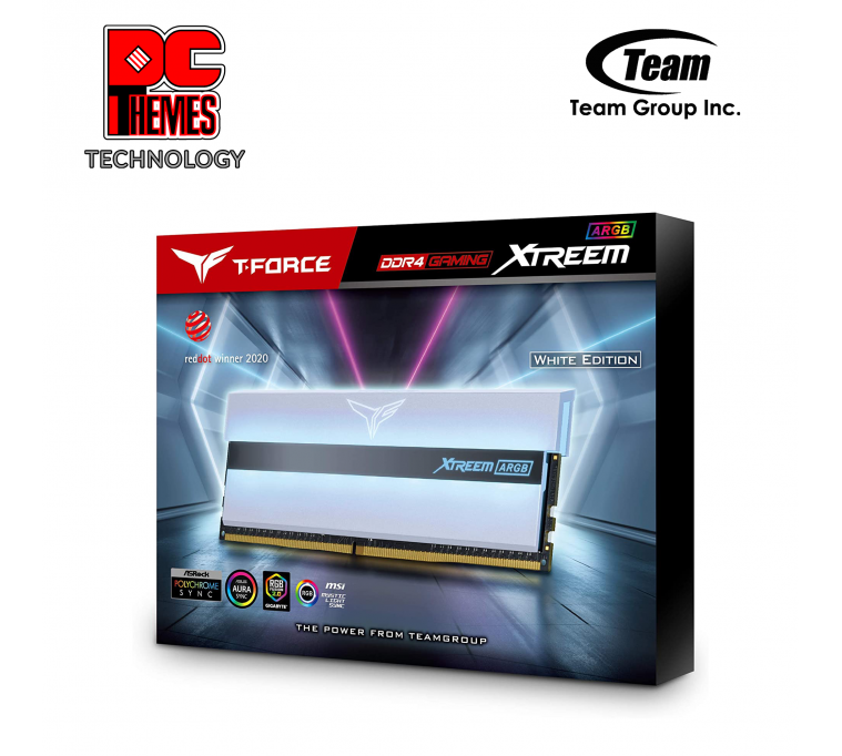 TEAM Xtreem Argb Ddr4 3600Mhz 16Gb Kit White Edition