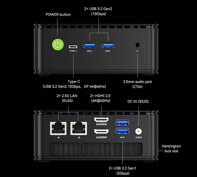 GMKtec NucBox G11 16GB RAM + 512GB SSD [GM 5022] Mini PC
