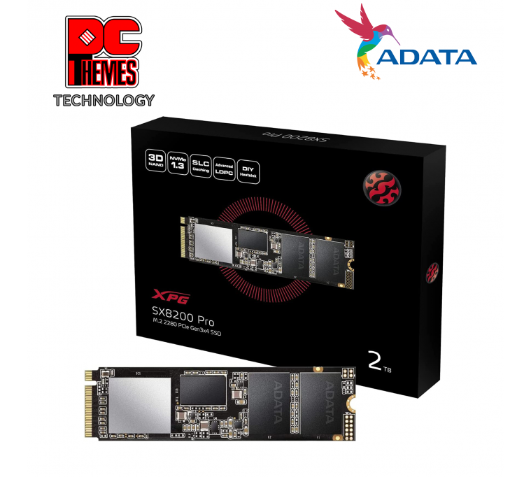 ADATA XPG SX8200 Pro 2TB NVMe Gen3x4 M.2 Solid State Drive