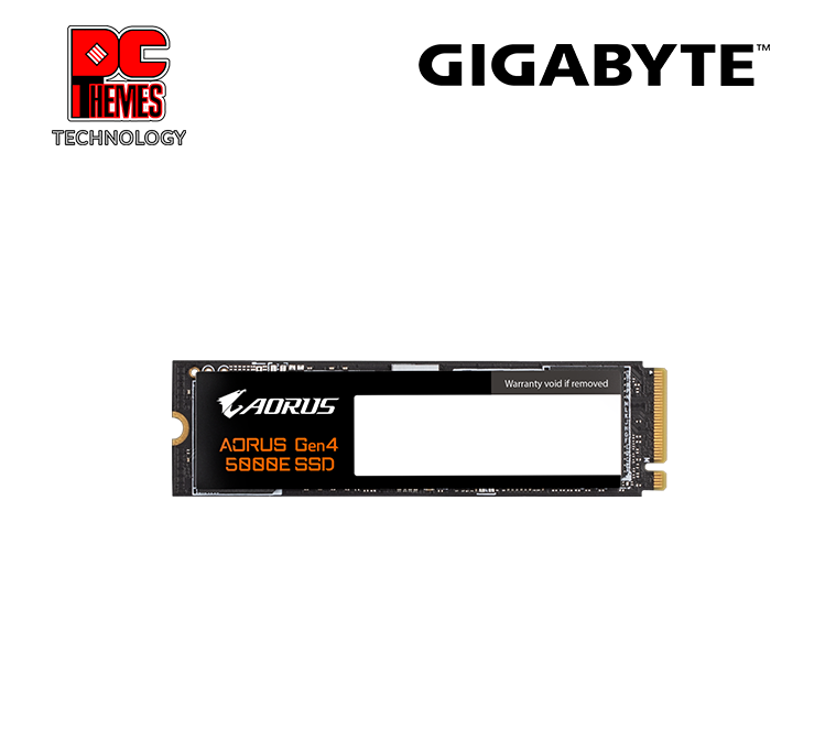 GIGABYTE AORUS 5000E SSD 500GB Gen4 M.2 Solid State Drive - R5000/W3800