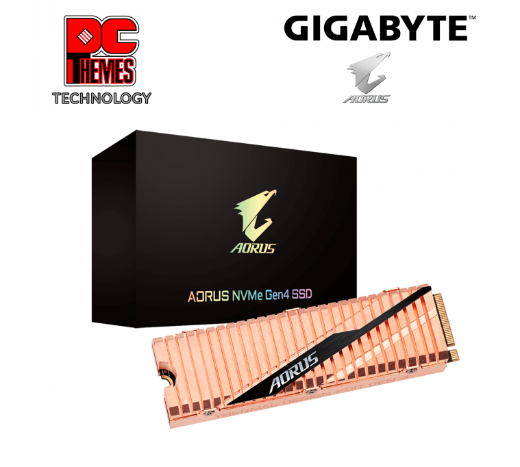 GIGABYTE Aorus 2TB NVMe M.2 Gen4x4 Solid State Drive with Heat Spreader