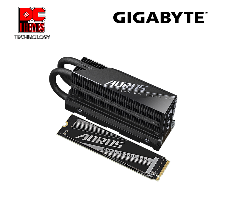 GIGABYTE AORUS 12000 SSD 1TB Gen5 M.2 Solid State Drive - R11,700/W9500