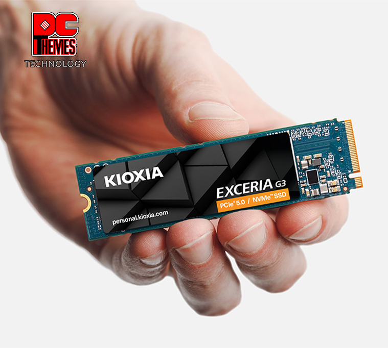 KIOXIA EXCERIA G3 1TB NVMe™ SSD M.2 Gen.5 Solid State Drive R10,000 W9,600