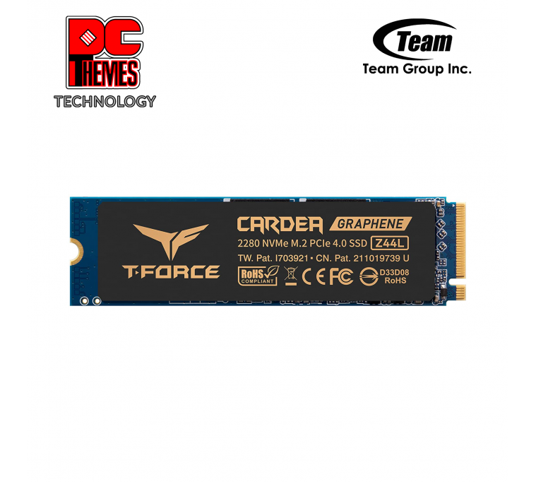 TEAMGROUP T-FORCE Cardea Z44L 1TB NVMe M.2 Gen4 Solid State Drive