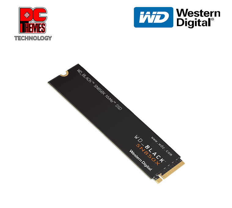 WD Black SN850X 1TB NVMe Gen4 M.2 Solid State Drive