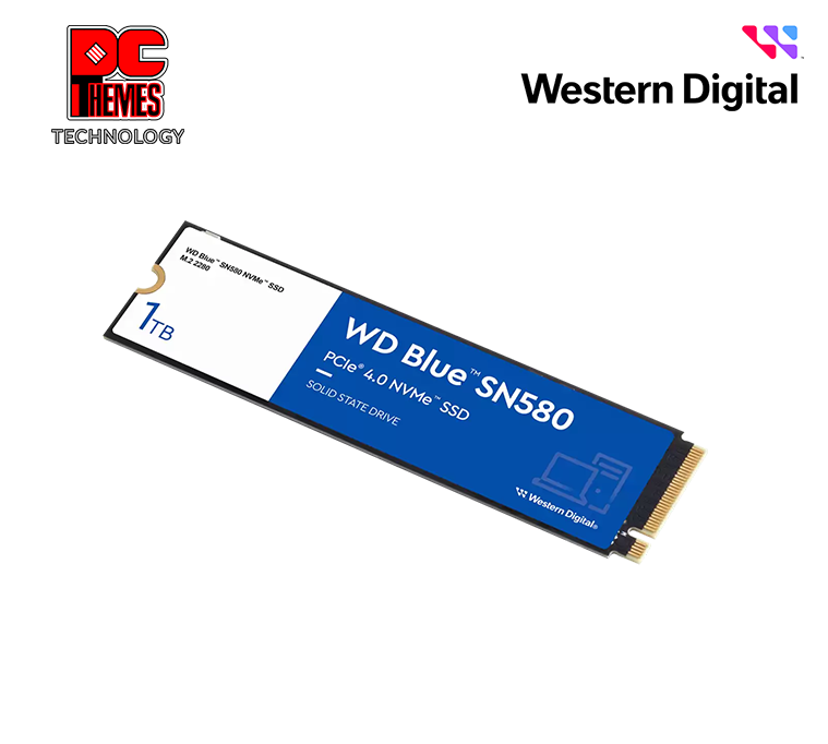 WD Blue SN580 1TB NVMe M.2 Gen4 Solid State Drive - R4150/W4150