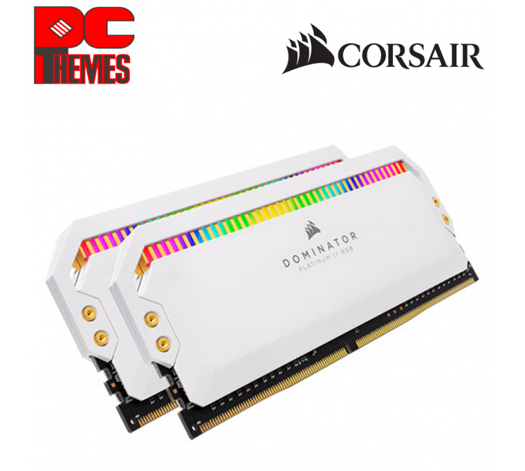 CORSAIR Dominator Platinum RGB 3600MHz 16GB - [White]