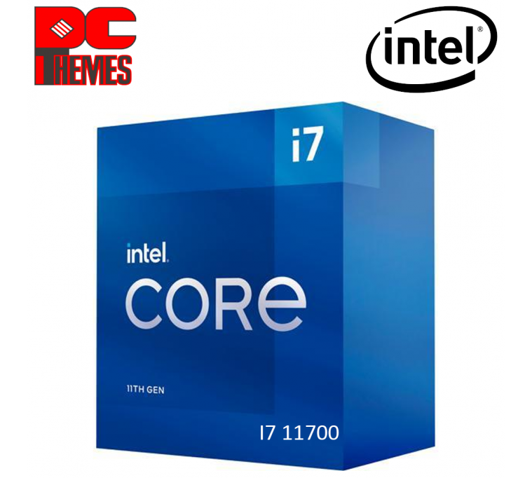 INTEL Core i7 11700 8 Cores / 16 Threads LGA1200 Processor