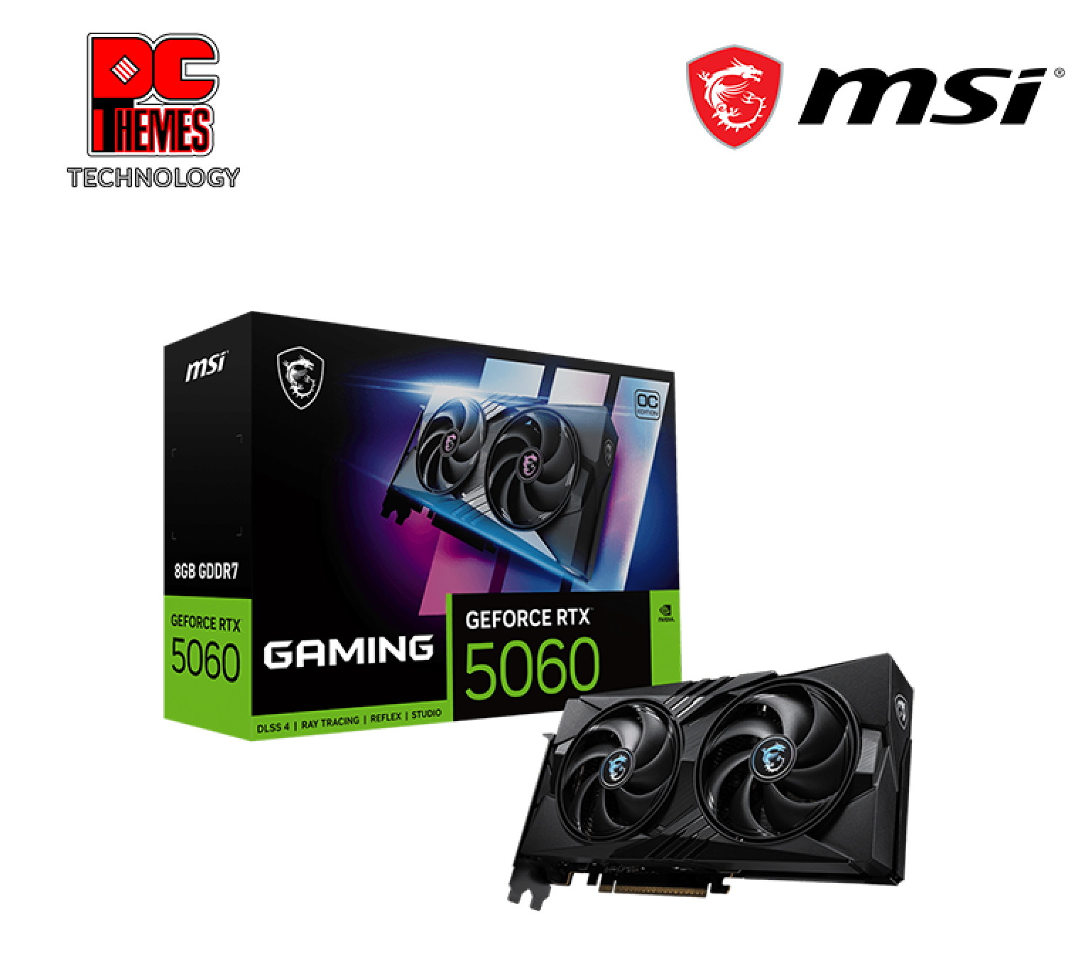 MSI GeForce RTX™ 5060 8G GAMING OC Graphics Card