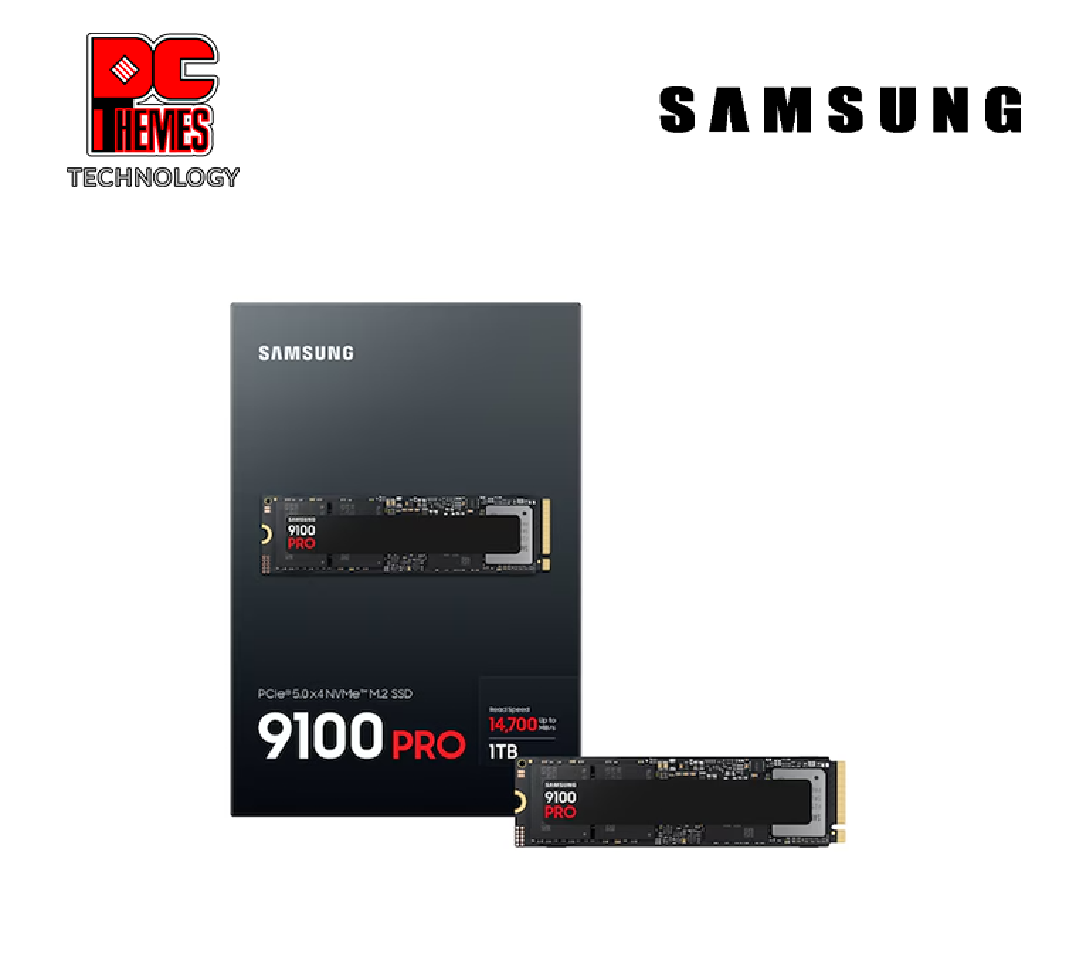 SAMSUNG 9100 Pro 1TB NVMe M.2 Gen.5 Solid State Drive
