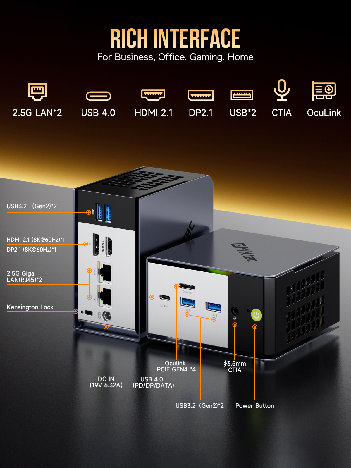 GMKtec EVO-X2 [128GB + 2TB] AI [GM 5013] Mini PC